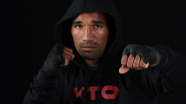 Boxer Esquiva Falcão is sponsored by KTO