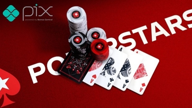 PokerStars passa a aceitar depósito por Pix no Brasil