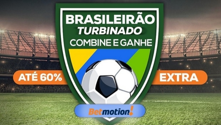 Betmotion lançou superpromoção “Brasileirão Turbinado” com até 60% extra