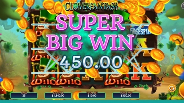 Gold at the end of the rainbow with Clover Fantasy, the latest slot from Vibra Gaming