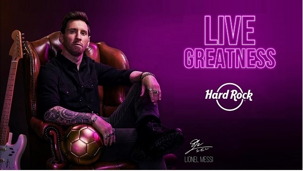 Hard Rock celebra 50 anos anunciando parceria com Lionel Messi