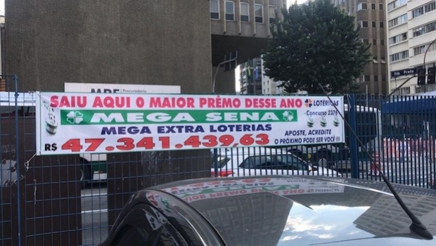 Lotérica onde foi feita aposta campeã da Mega-Sena tem aumento de 20% de clientela