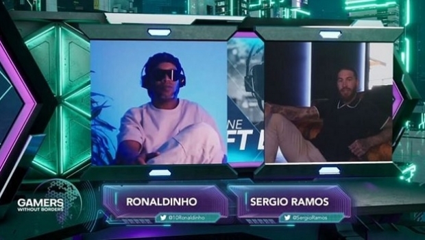 Ronaldinho, Sergio Ramos, MIBR e FURIA jogam para doar no Gamers Without Borders