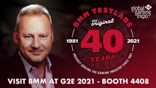 BMM Testlabs celebrates its 40th year of operations at G2E 2021