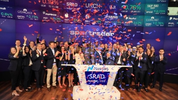 Michael Jordan joins Sportradar top executives in IPO Opening Bell ceremony