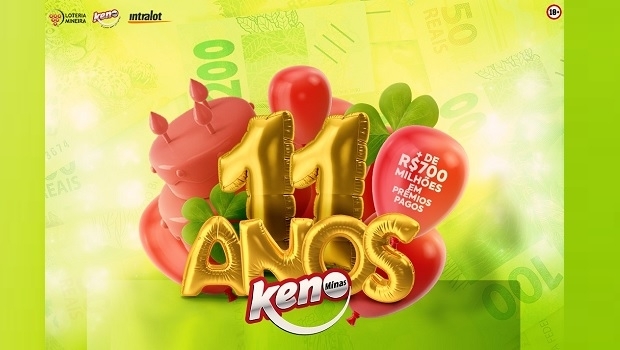Keno Minas celebrates 11 years of success in Minas Gerais with Intralot