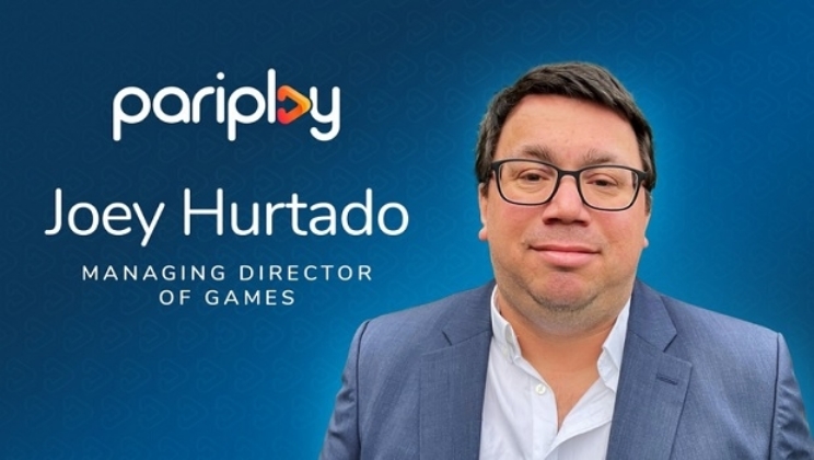 Pariplay nomeia Joey Hurtado como novo Diretor Administrativo de Jogos
