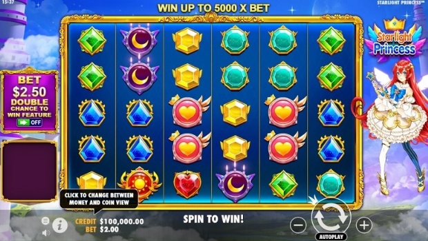 Soft2bet collaborates with Pragmatic Play to deliver Starlight Princess™ for a week