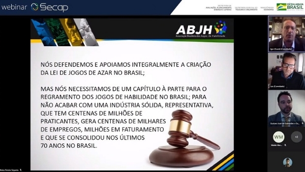 Recorde de audiência do webinar da SECAP mostra a força dos eSports e poker no Brasil