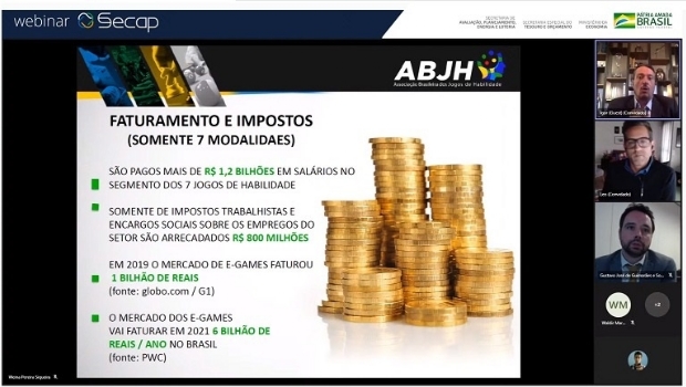 Recorde de audiência do webinar da SECAP mostra a força dos eSports e poker no Brasil