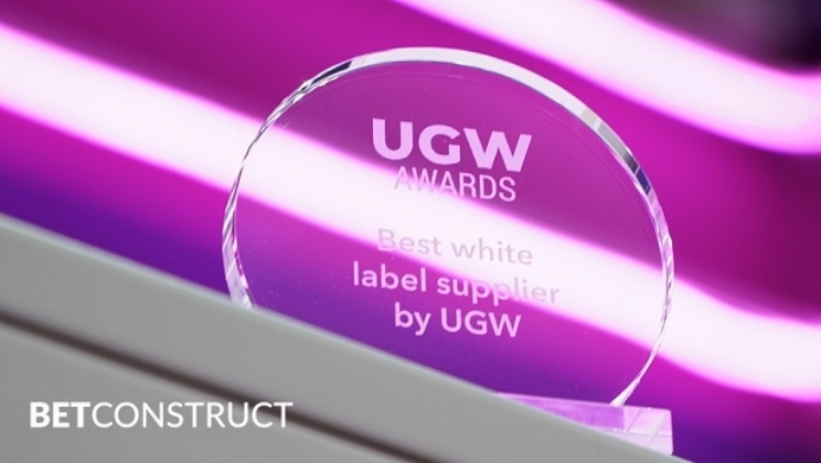 BetConstruct é reconhecido como ‘Melhor Fornecedor White Label’ no UGW Awards
