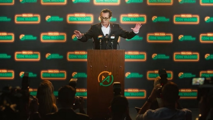 “Uma Casa com Valores” é o mote da nova campanha da Nossa Aposta com Paulo Futre