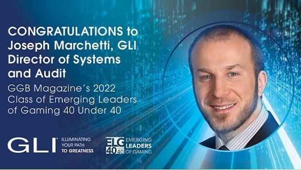 GLI’s Director of Systems and Audit named an ‘Emerging Leader of Gaming’