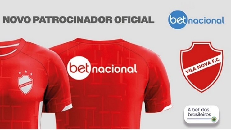 Betnacional continua sua expansão e é a nova patrocinadora do Vila Nova
