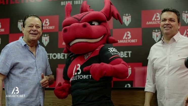 Amuleto Bet e Atlético-GO renovam patrocínio máster para toda a temporada de 2022
