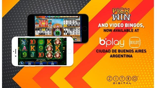 Zitro Digital introduces online gaming library on bplay in Buenos Aires City