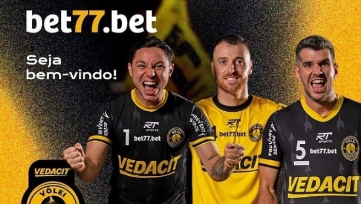 Bet77.bet passará a estampar a camisa do Vedacit Guarulhos
