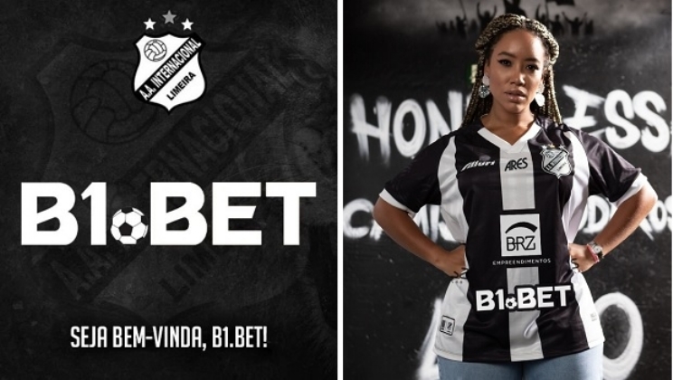 B1.BET é a nova patrocinadora da Inter de Limeira