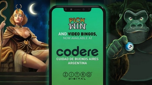 Codere adds Zitro’s certified online games at the jurisdiction Ciudad de Buenos Aires