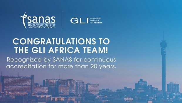 GLI Africa reconhecida por 20 anos de acreditação