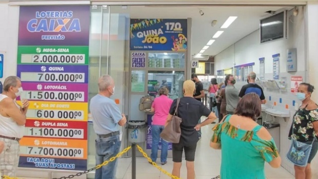 Arrecadação das loterias superou R$ 18,12 bilhões e subiu 7,34% em 2021
