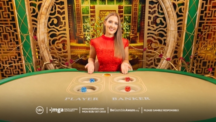 Evolution lança Bac Bo, seu exclusivo jogo de bacará com dados