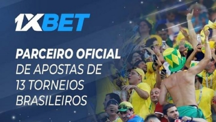 1xBet torna-se parceira oficial de apostas de 9 estaduais e outros 4 torneios do futebol brasileiro