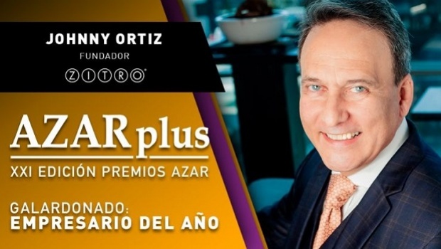 Johnny Ortiz foi o "Empreendedor do ano 2021" pela prestigiosa revista espanhola Azar