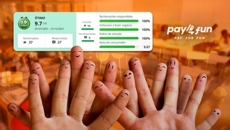 Pay4Fun atesta satisfação pelo atendimento oferecido aos seus clientes