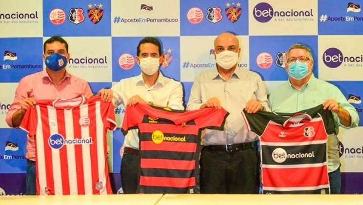 Betnacional e o “Trio de Ferro” do futebol pernambucano celebram o acordo de patrocínio