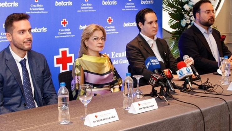 Betcris e Cruz Vermelha unem forças para missão humanitária no Equador