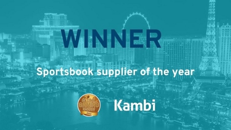 Kambi é coroada como ‘Sportsbook Supplier of the Year’ no Global Gaming Awards Las Vegas