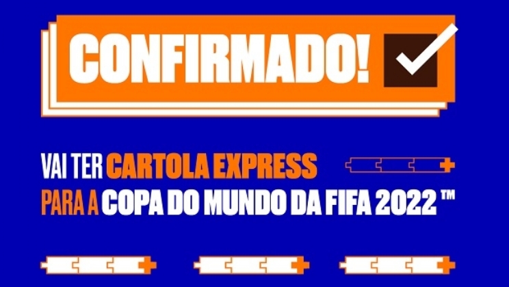 Pela primeira vez, Globo lança Cartola Express especial para a Copa do Mundo