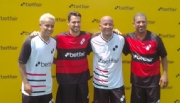 Betfair promoveu encontro de ídolos do Flamengo e Athletico-PR ante da final da Libertadores