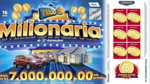 Tele Sena de Aniversário conta com premiações de até R$ 7 mi