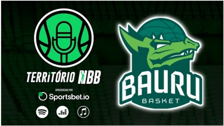 Sportsbet.io anuncia patrocínio ao Bauru Basket e podcast diário em parceria com o NBB