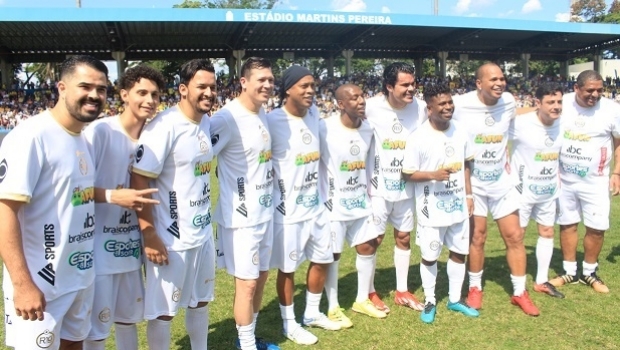 With Afun support, Ronaldinho Gaúcho gathers football stars in charitable game in Brazil