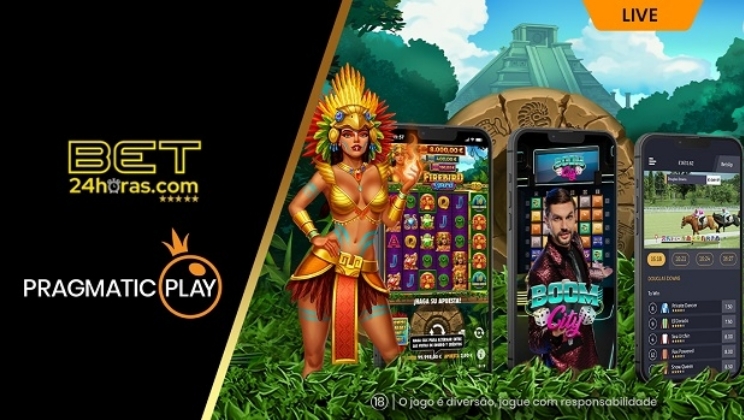 Pragmatic Play estende posição no Brasil com Bet24horas