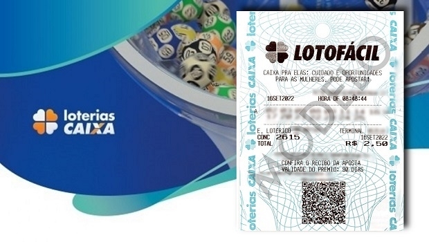 CAIXA adota QR Code nos recibos de apostas das Loterias