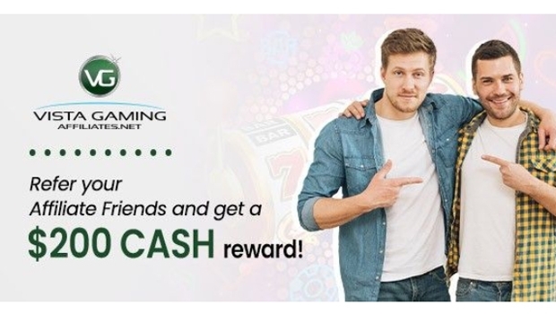 Vegas Crest Casino Brasil launches promotion to attract new affiliates