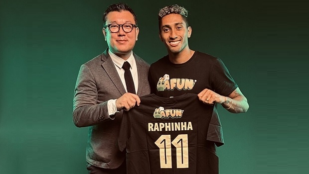 Called for the World Cup, Raphinha becomes AFUN ambassador in Brazil