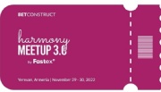 BetConstruct hospeda o evento 'Harmony by Fastex 3.0' de 29 a 30 de novembro
