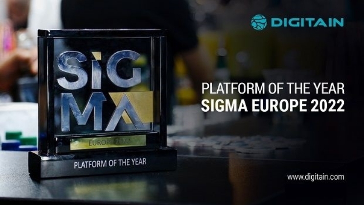 Digitain ganha 'Platform of the Year' no SiGMA Europe 2022 Awards