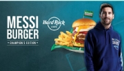 Hard Rock Cafe trará a Edição do Campeão do Messi Burger para fãs em todo o mundo