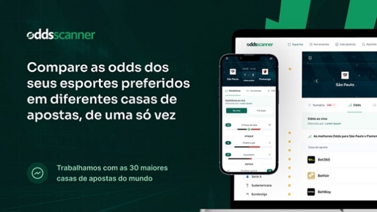 Odds Scanner passa por reformulação e inclui comparações de 10 modalidades esportivas