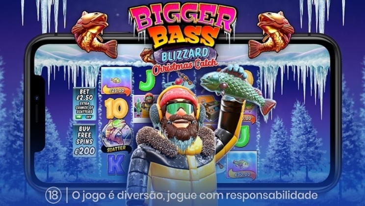 Pragmatic Play mostra as vitórias em Bigger Bass Blizzard Christmas Catch™