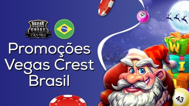 Vegas Crest Casino Brasil promete muita emoção e diversão no mês de Natal