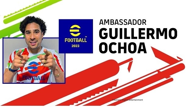 KONAMI anuncia Guillermo Ochoa como o mais novo embaixador do eFootball™