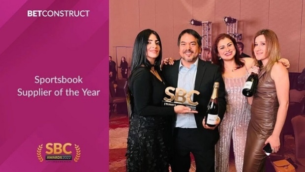 BetConstruct was crowned ‘Sportsbook Supplier of the Year’