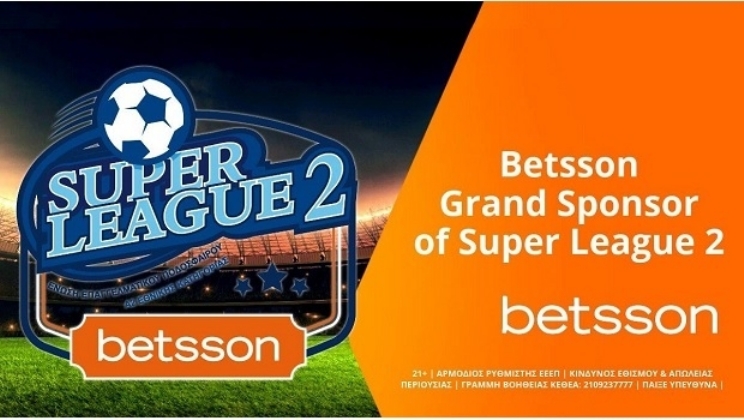 Betsson estende patrocínio da Super League 2 na Grécia